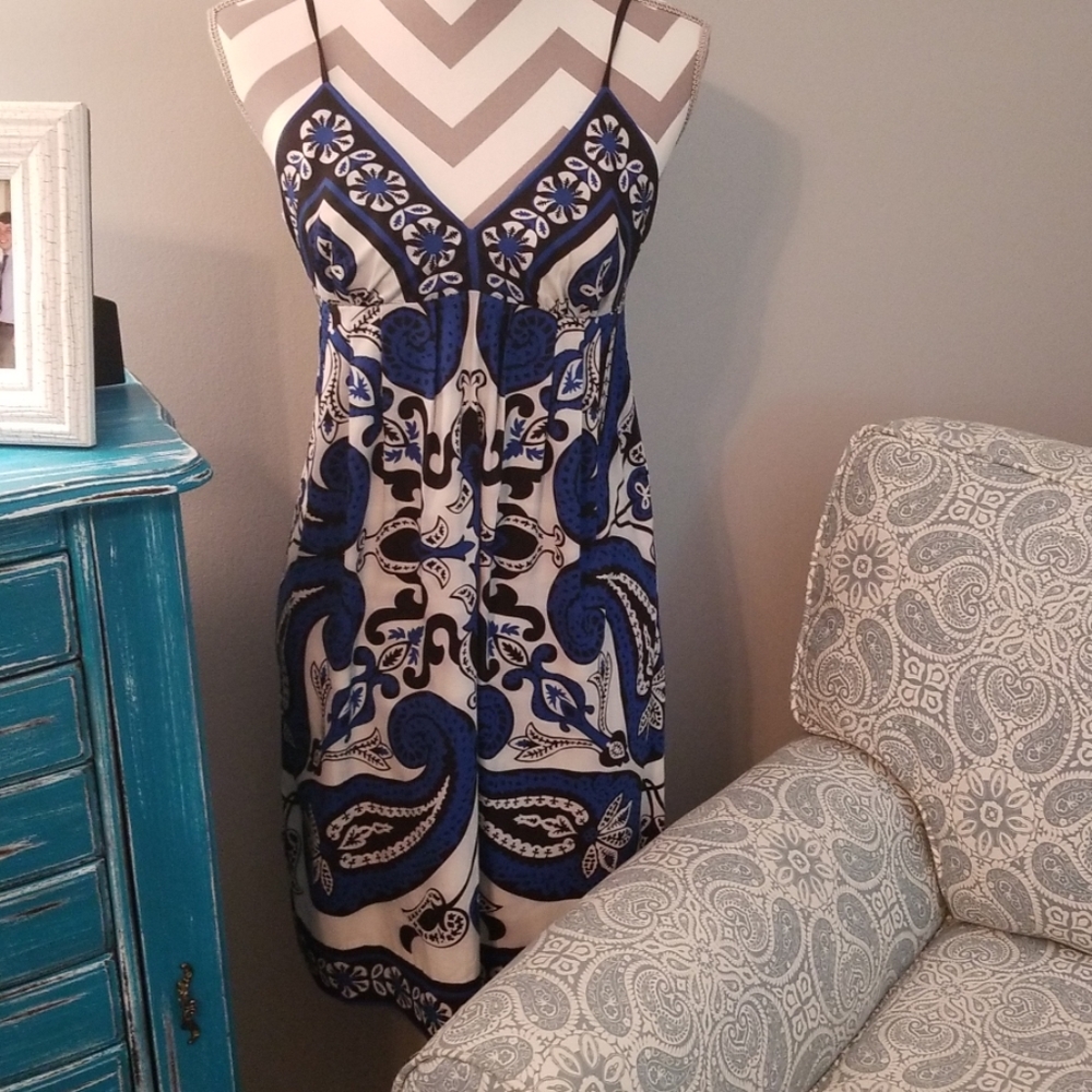 Trulli Silky Sun Dress - Casual or Dressy sz 0